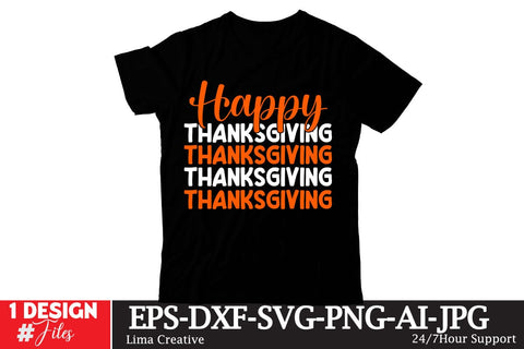 Happy Thanksgiving SVG Cut File SVG Insomnia Std 