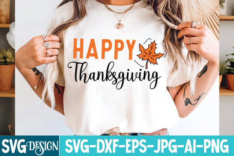 Happy Thanksgiving Svg Design,Happy Thanksgiving Quotes,Thanksgiving SVG Quotes , Thanksgiving SVG Design , Fall SVG Design, Autumn SVG Cut File SVG BlackCatsMedia 