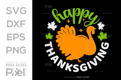 Happy Thanksgiving SVG Thanksgiving Bundle Happy Autumn Hello Fall Thanksgiving Quote PET 00905 SVG ETC Craft 