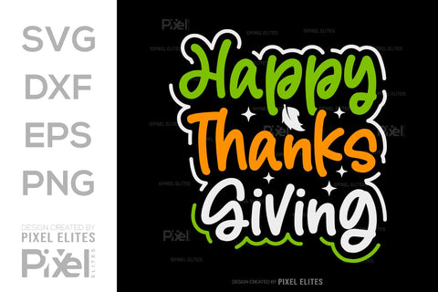 Happy Thanksgiving SVG Thanksgiving Bundle Happy Autumn Hello Fall Thanksgiving Quote PET 00905 SVG ETC Craft 