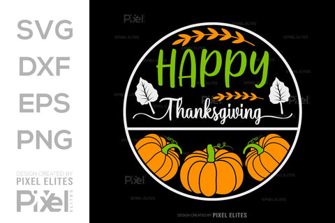 Happy Thanksgiving SVG Thanksgiving Bundle Happy Autumn Hello Fall Thanksgiving Quote PET 00905 SVG ETC Craft 