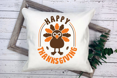 Happy Thanksgiving - Turkey SVG Design SVG CraftLabSVG 
