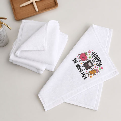Happy to See Your Face Back to School Embroidery Design – Cute School Supplies Machine Embroidery File Embroidery/Applique DESIGNS PatternFeed8 