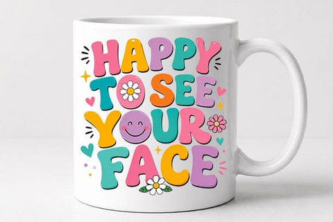 Happy To See Your Face PNG Classroom Welcome Teacher Digital Download SVG BillahCrafts 
