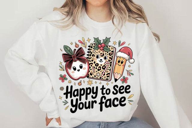 Happy To See Your Face PNG Designs Sublimation shah alam 