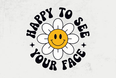 Happy To See Your Face SVG, Teacher Shirt SVG DesignDestine 