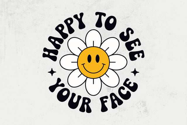 Happy To See Your Face SVG, Teacher Shirt SVG DesignDestine 