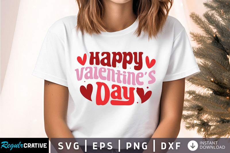 Happy valentaines day svg design SVG Regulrcrative 
