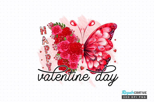 Happy valentine day PNG Design Sublimation Regulrcrative 