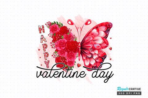 Happy valentine day PNG Design Sublimation Regulrcrative 