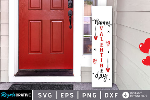 Happy valentine day Svg Design SVG Regulrcrative 