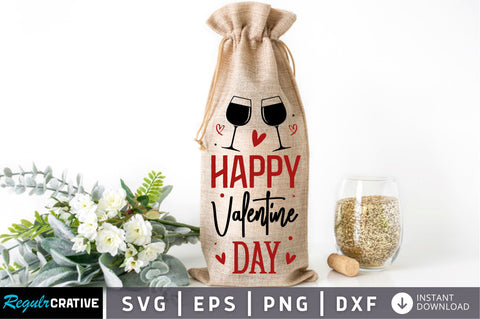 Happy valentine day Svg Design SVG Regulrcrative 