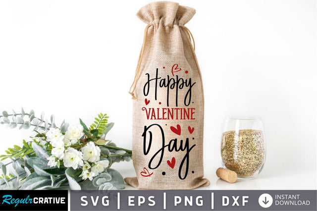 Happy valentine day Svg Design SVG Regulrcrative 