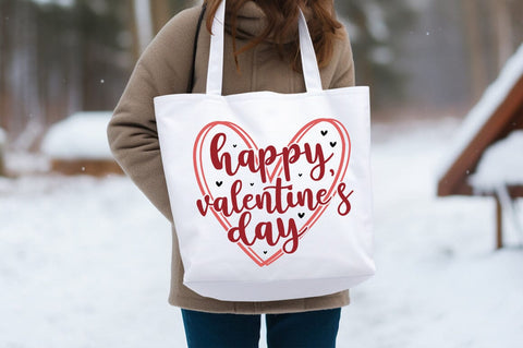 Happy valentines day Bag Svg Design SVG Designangry 