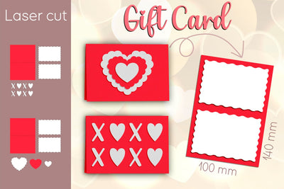 Happy Valentines Day card, Love svg, Layered papercut SVG AnastasiyaArtDesign 