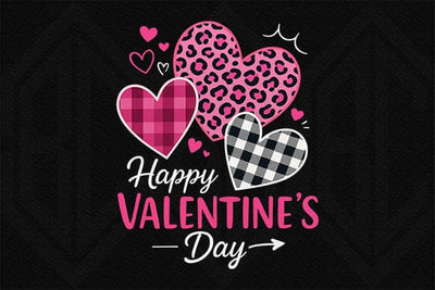 Happy Valentine’s Day PNG | Cute Hearts Sublimation Design SVG BillahCrafts 