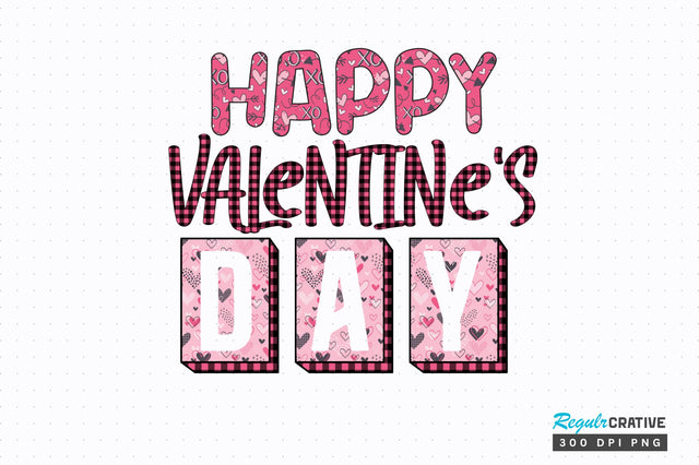 Happy valentine's day png design Sublimation Regulrcrative 