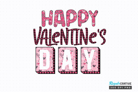 Happy valentine's day png design Sublimation Regulrcrative 