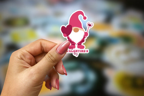 Happy Valentines Day Stickers Sublimation CraftLabSVG 