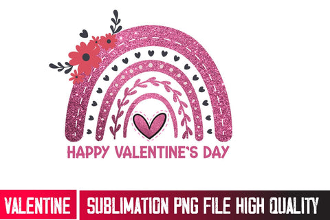 Happy Valentine's Day Sublimation PNG,Valentine's Day Sublimation Design,Valentine Sublimation Design,Valentine's Day SVG Design SVG BlackCatsMedia 
