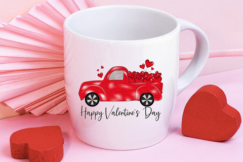 Happy Valentine's Day Sublimation Sublimation CraftLabSVG 