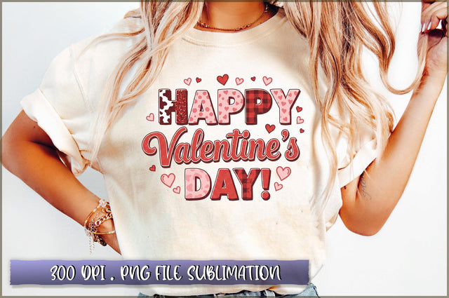 Happy Valentines Day Sublimation Sublimation Shetara Begum 