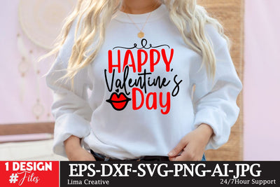 Happy Valentines Day SVG Cut File, VAlentine's Day SVG Design SVG Insomnia Std 