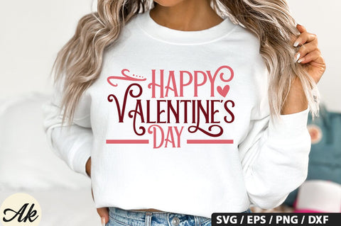 Happy valentine's day SVG Design SVG akazaddesign 