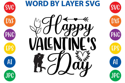 Happy Valentine's Day SVG DESIGN SVG Rafiqul20606 