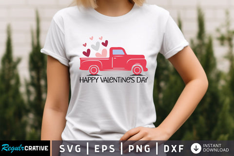 Happy valentines day SVG design SVG Regulrcrative 