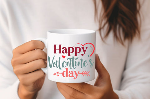 Happy Valentines day svg Design SVG Regulrcrative 