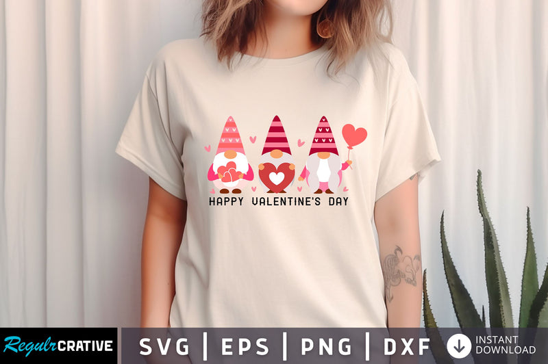 Happy valentines day SVG design SVG Regulrcrative 