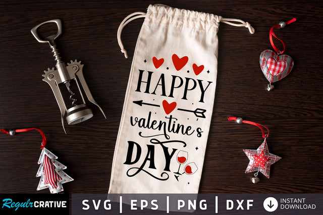 Happy valentines day SVG design SVG Regulrcrative 
