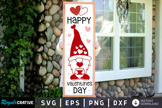 Happy valentines day svg design SVG Regulrcrative 