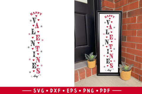 Happy Valentines Day SVG Porch Sign SVG CraftLabSVG 