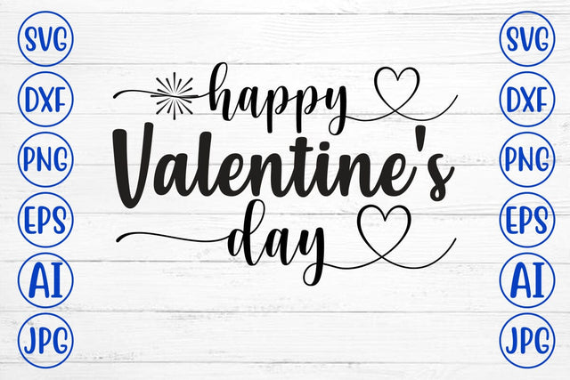 Happy Valentine's Day SVG SVG Syaman 