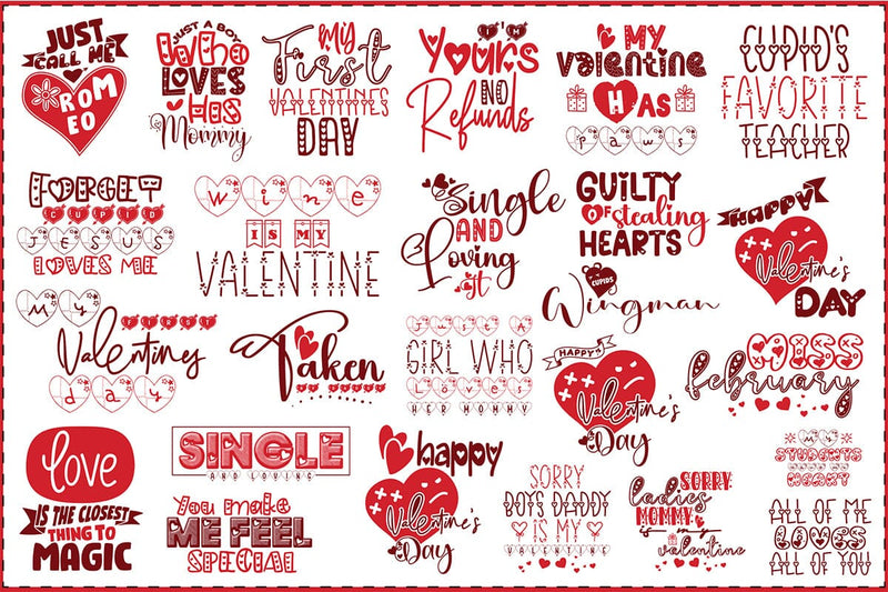 Happy Valentine's Day svg,Heart svg, svg cut files, SVG orpitasn 