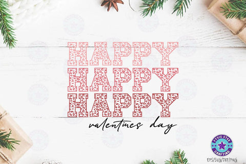 Happy valentines day, Valentine's T-shirt, valentine's SVG, Valentine Quote Svg Design SVG FiveStarCrafting 