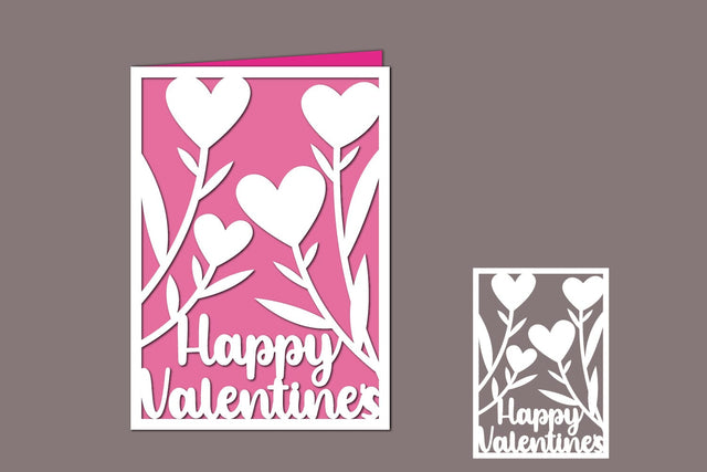 Happy Valentines, Valentines Papercut SVG zafrans studio 