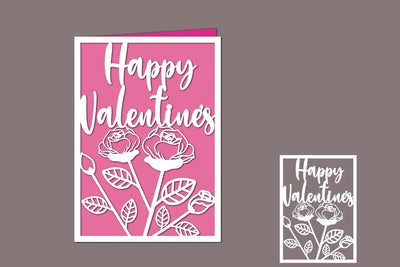 Happy Valentines, Valentines Papercut SVG zafrans studio 