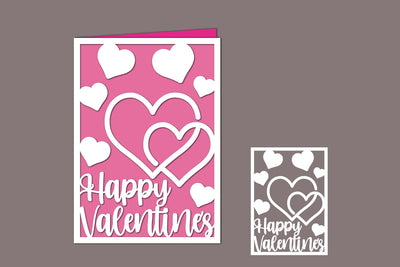 Happy Valentines, Valentines Papercut SVG zafrans studio 