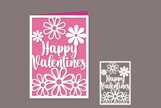 Happy Valentines, Valentines Papercut SVG zafrans studio 