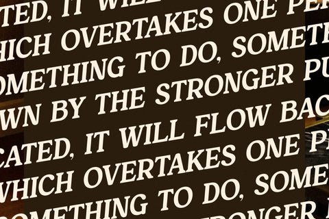 Harbor Nebula - Retro Alternate Serif Font Letterena Studios 