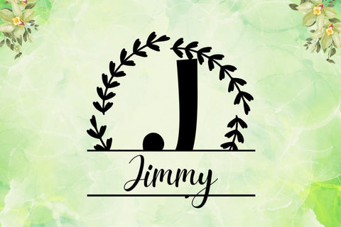 Harborcrest Split Monogram Font Font Dm Letter Studio 