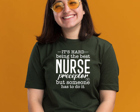 Hard Being The Best Nurse Preceptor Svg, Nurse Life Svg, Nurse Shirt Svg, Nurse Christmas Svg, Svg Files for Cricut Silhouette SVG DesignDestine 
