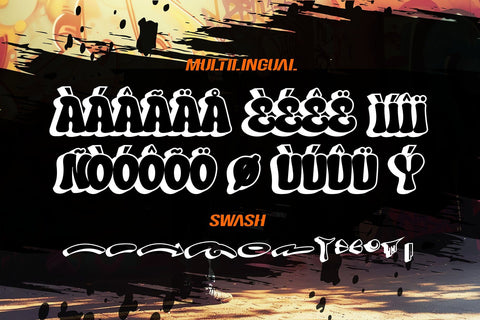 Hard Zone - Shadowed Graffiti Font Font Mozzatype 