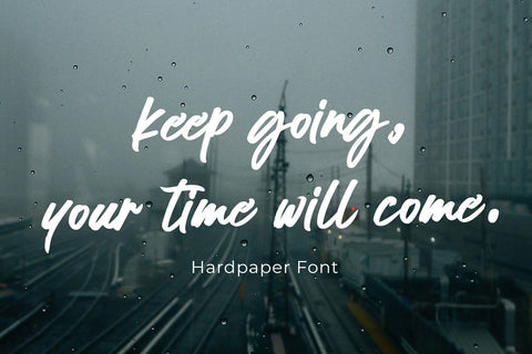 Hardpaper Font gatype 