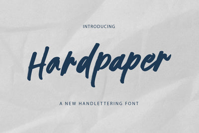 Hardpaper Font gatype 