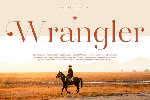 Harfine - Modern Serif Font Font Letterena Studios 