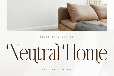 Harfterd - Modern Serif Font Font Letterena Studios 